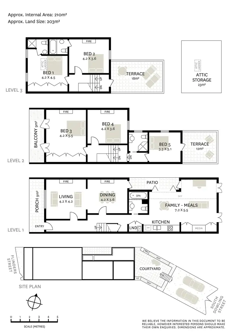 Floorplan of Homely house listing, 110 Flinders Street (Enter via 417 South Dowling St), Darlinghurst NSW 2010