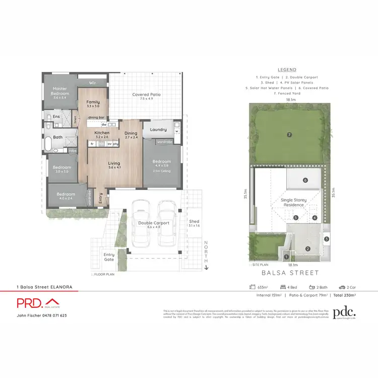 Floorplan of Homely house listing, 1 Balsa Street, Elanora QLD 4221