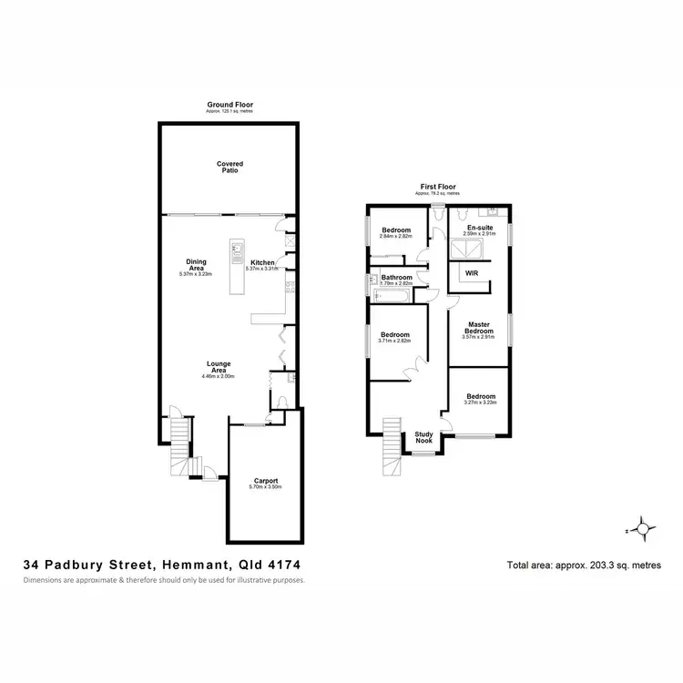 Floorplan of Homely house listing, 34 Padbury Street, Hemmant QLD 4174
