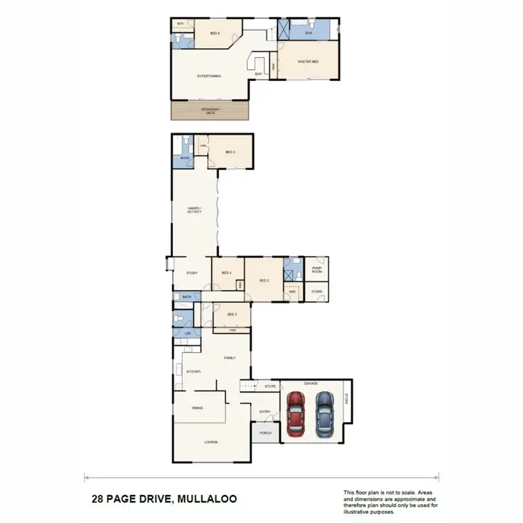 Floorplan of Homely house listing, 28 Page Drive, Mullaloo WA 6027