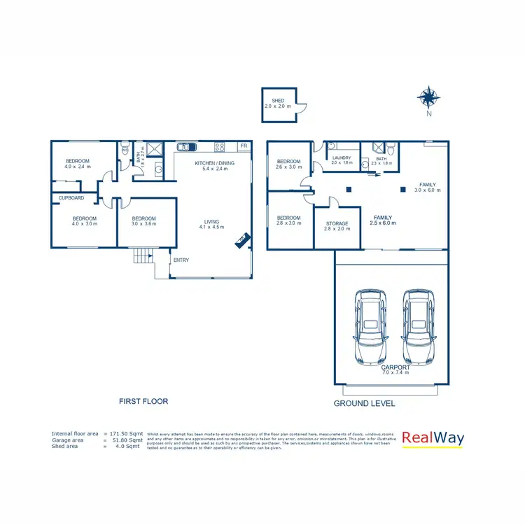 Floorplan of Homely house listing, 22 Dalgleish Street, South Toowoomba QLD 4350