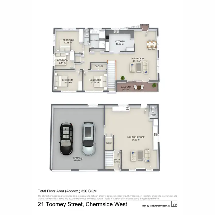 Floorplan of Homely house listing, 21 Toomey Street, Chermside West QLD 4032