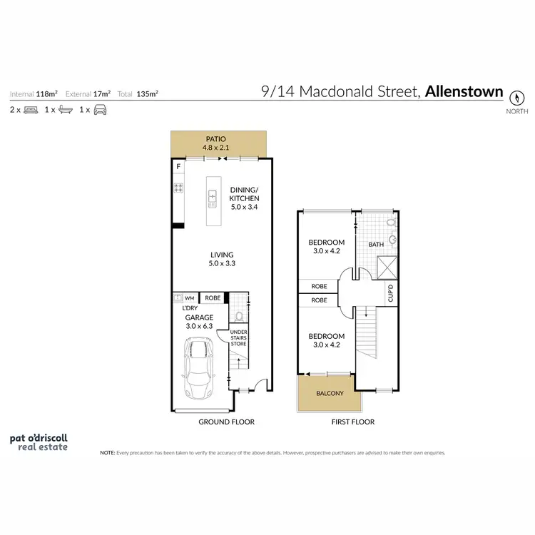 Floorplan of Homely apartment listing, 9/8-14 MacDonald Street, Allenstown QLD 4700