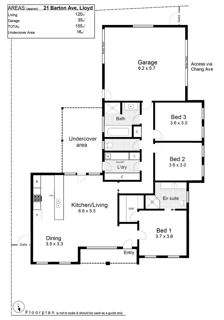 Floorplan of Homely house listing, 21 Barton Avenue, Lloyd NSW 2650