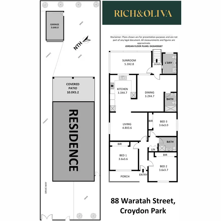 Floorplan of Homely house listing, 88 Waratah Street, Croydon Park NSW 2133