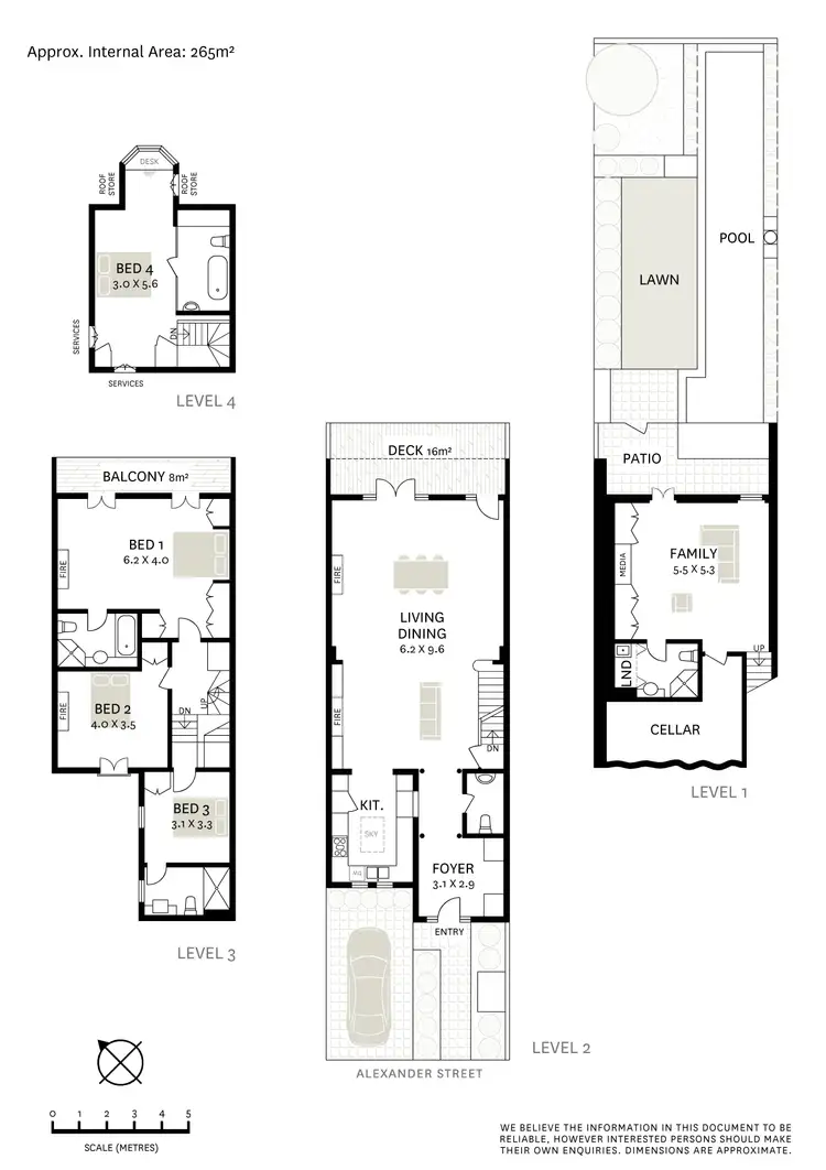 Floorplan of Homely house listing, 5 Alexander Street, Balmain NSW 2041