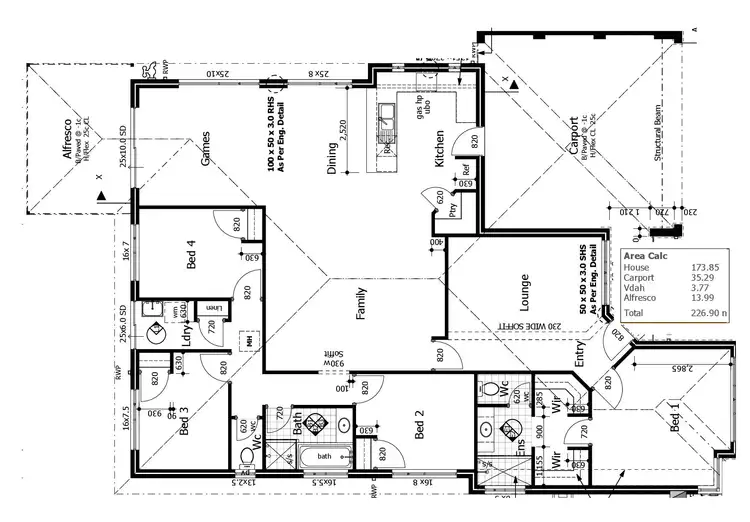 Floorplan of Homely house listing, 26 Minori Gardens, Yangebup WA 6164