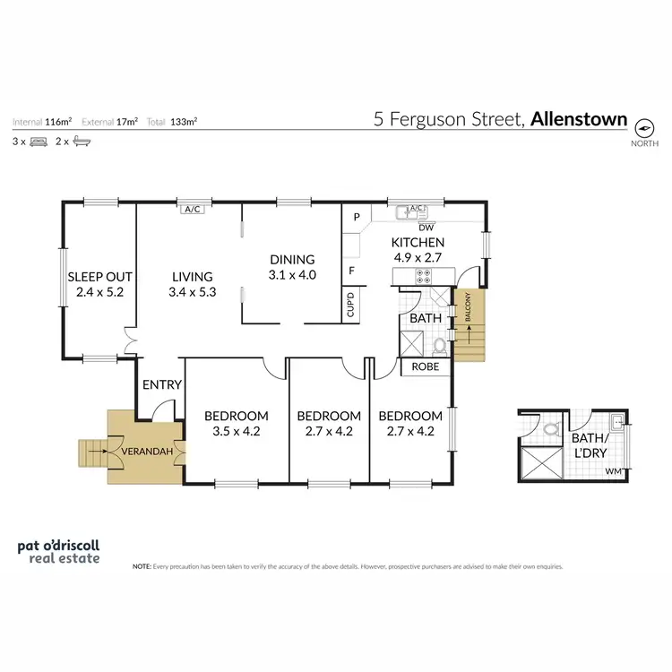 Floorplan of Homely house listing, 5 Ferguson Street, Allenstown QLD 4700