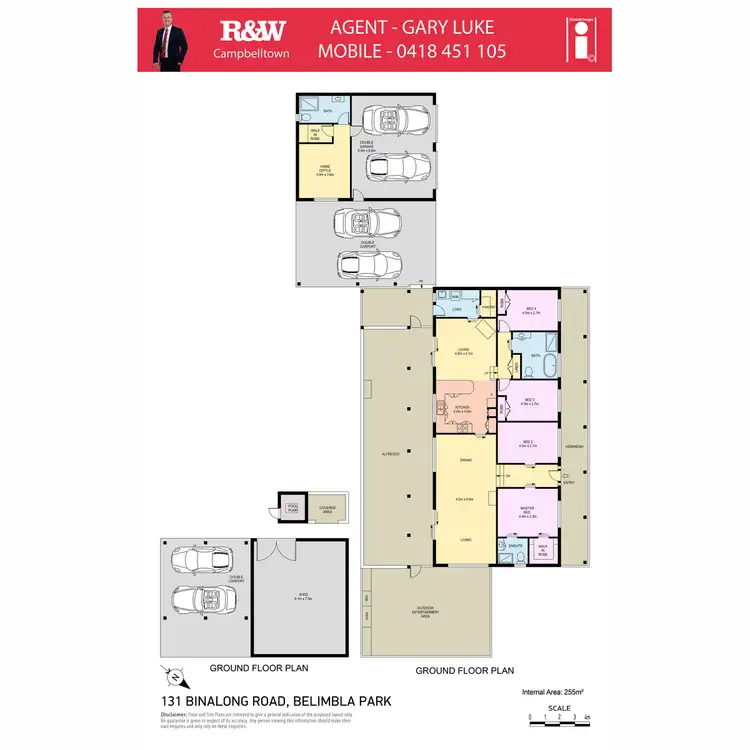 Floorplan of Homely rural property listing, 131 Binalong Road, Belimbla Park NSW 2570