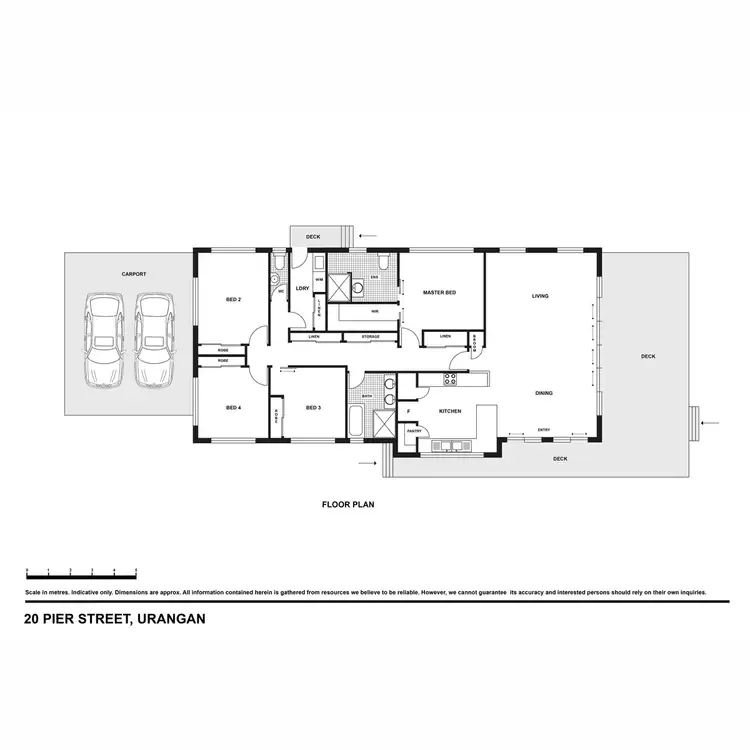 Floorplan of Homely house listing, 20 Pier Street, Urangan QLD 4655
