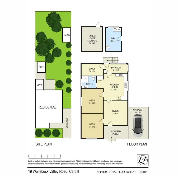 Floorplan of Homely house listing, 19 Wansbeck Valley Road, Cardiff NSW 2285