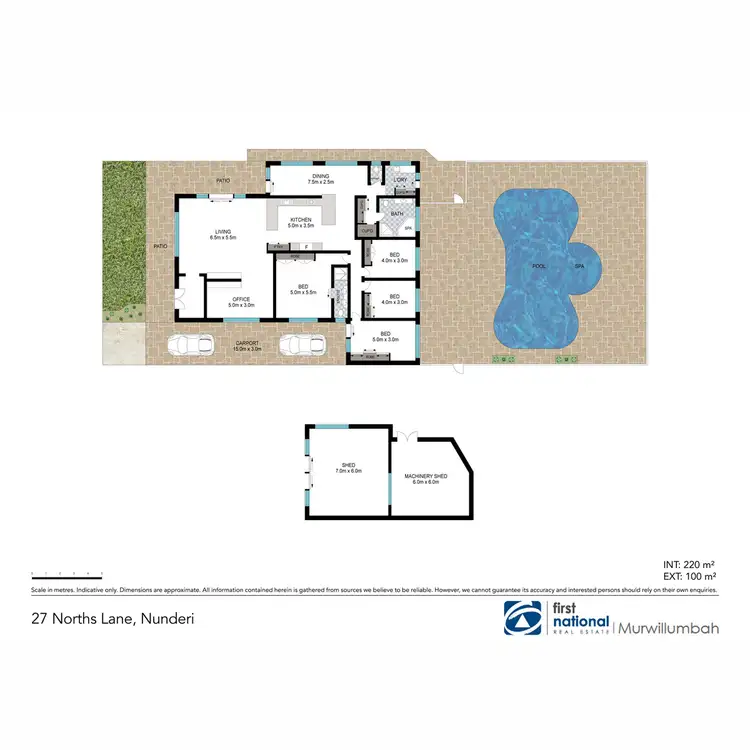 Floorplan of Homely house listing, 27 Norths Lane, Nunderi NSW 2484