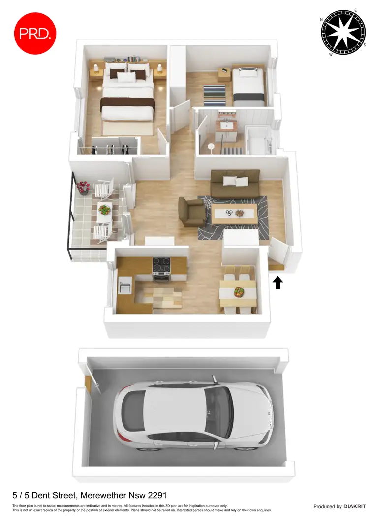 Floorplan of Homely apartment listing, 5/5 Dent Street, Merewether NSW 2291