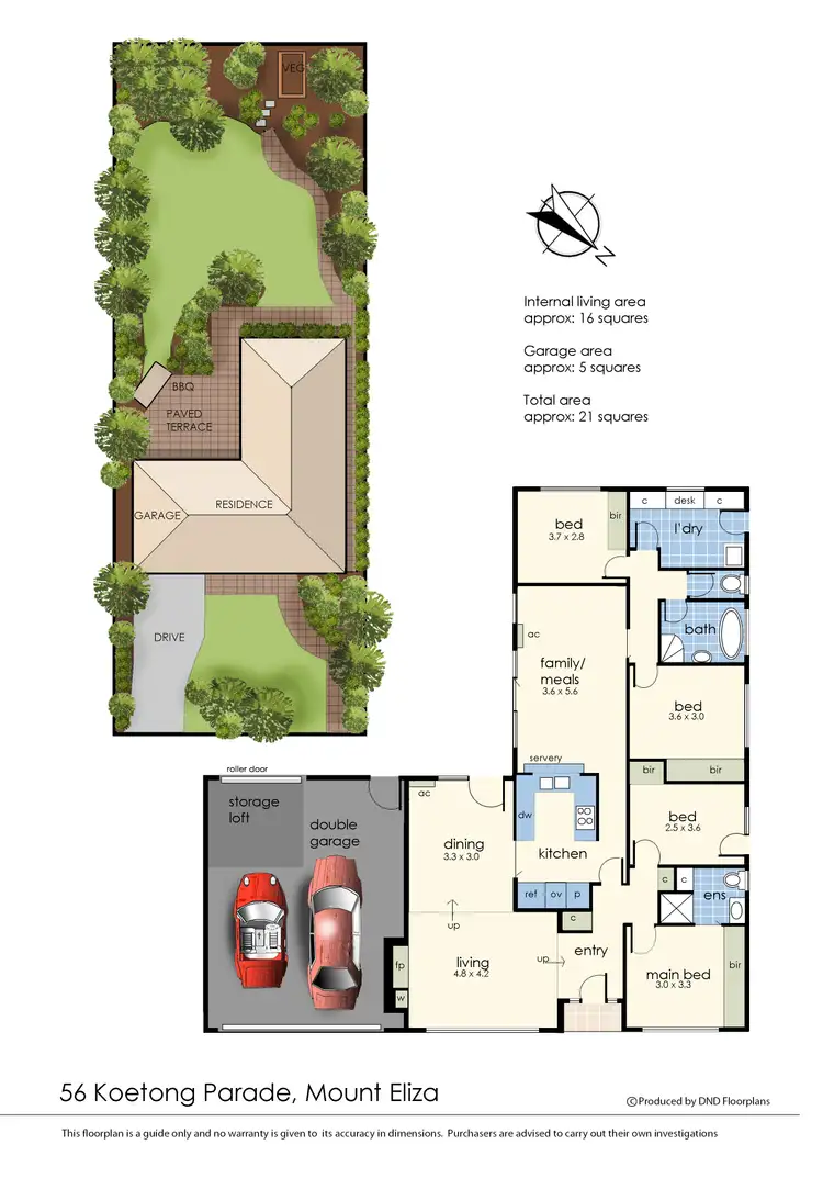 Floorplan of Homely house listing, 56 Koetong Parade, Mount Eliza VIC 3930