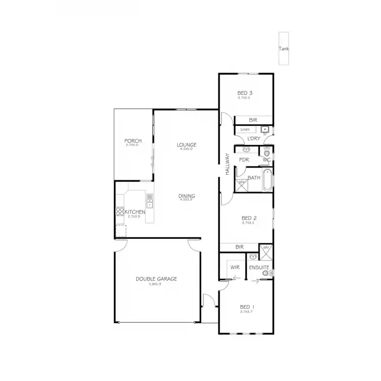 Floorplan of Homely house listing, 8 Whiting Court, Port Lincoln SA 5606