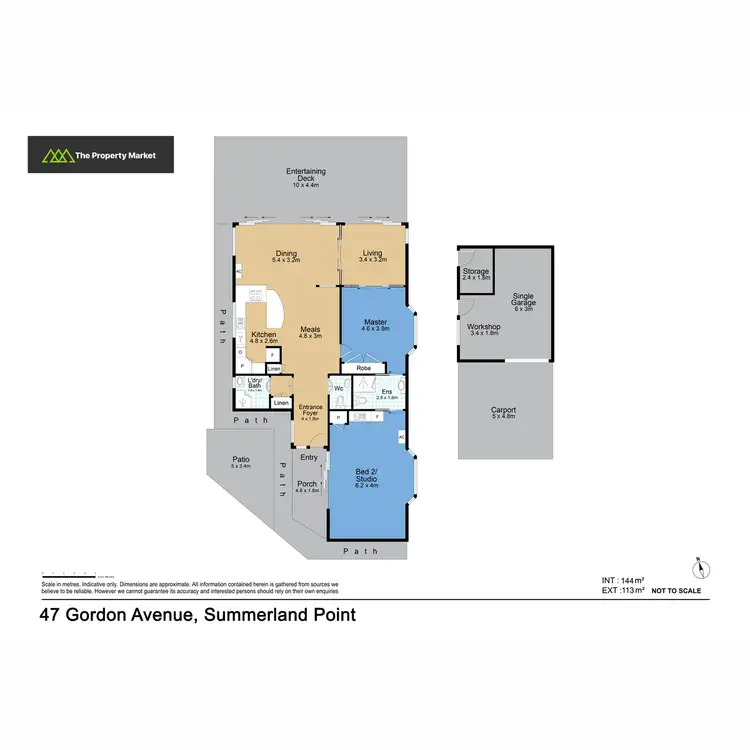 Floorplan of Homely house listing, 47 Gordon Avenue, Summerland Point NSW 2259