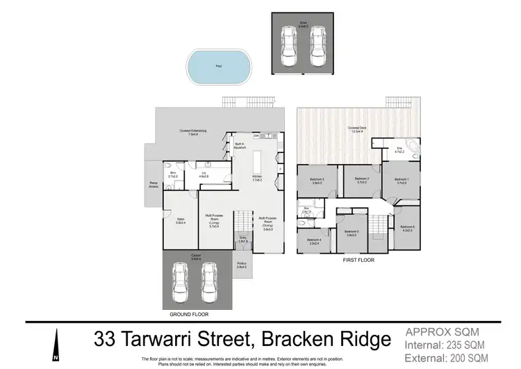 Floorplan of Homely house listing, 33 Tarwarri Street, Bracken Ridge QLD 4017