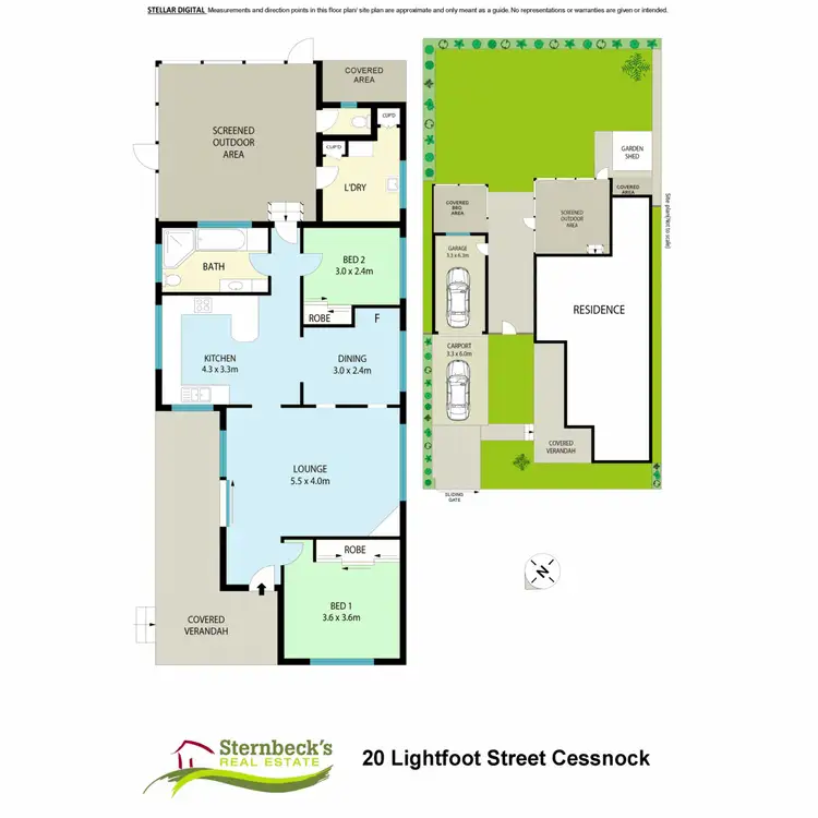 Floorplan of Homely house listing, 20 Lightfoot Street, Cessnock NSW 2325