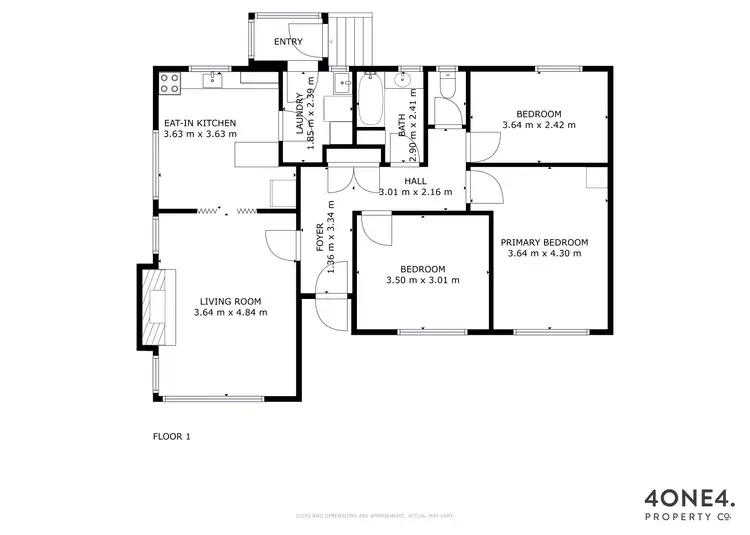 Floorplan of Homely house listing, 17 Belgrave Street, Claremont TAS 7011