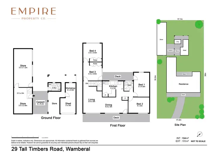Floorplan of Homely house listing, 29 Tall Timbers Road, Wamberal NSW 2260