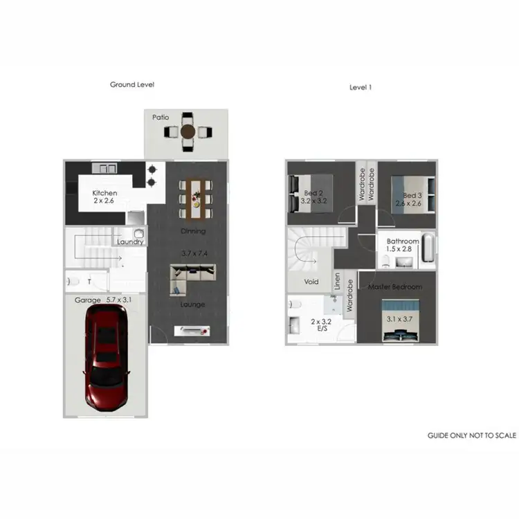 Floorplan of Homely unit listing, 9/47 Gladstone Road, Sadliers Crossing QLD 4305