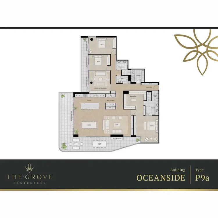 Floorplan of Homely apartment listing, 1501/1 Airlie Street, Claremont WA 6010