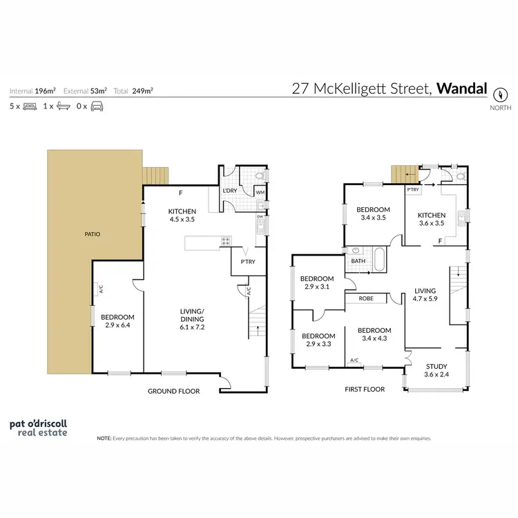 Floorplan of Homely house listing, 27 McKelligett Street, Wandal QLD 4700
