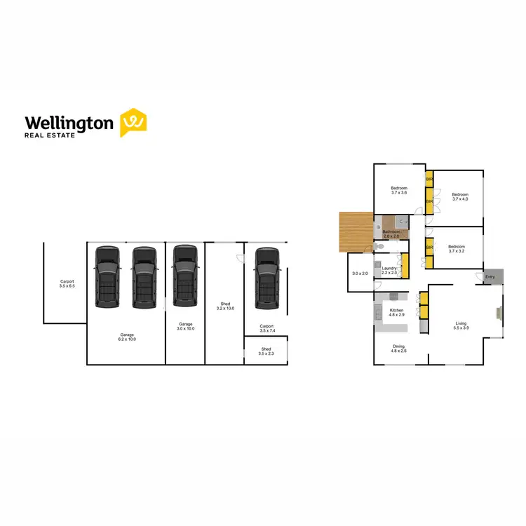 Floorplan of Homely house listing, 28 Dawson Street, Stratford VIC 3862