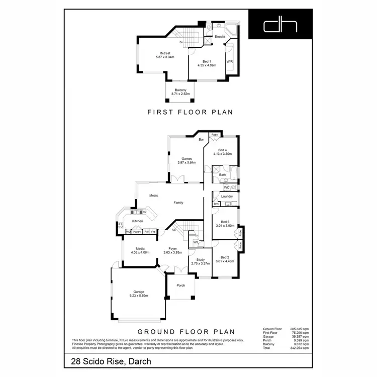 Floorplan of Homely house listing, 28 Scido Rise, Darch WA 6065