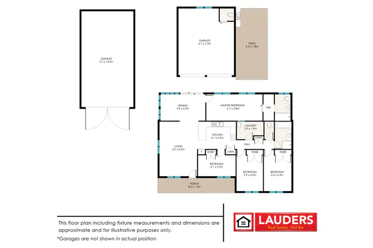 Floorplan of Homely house listing, 70 Wyden Street, Old Bar NSW 2430
