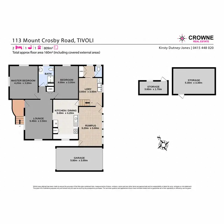 Floorplan of Homely house listing, 113 Mount Crosby Road, Tivoli QLD 4305