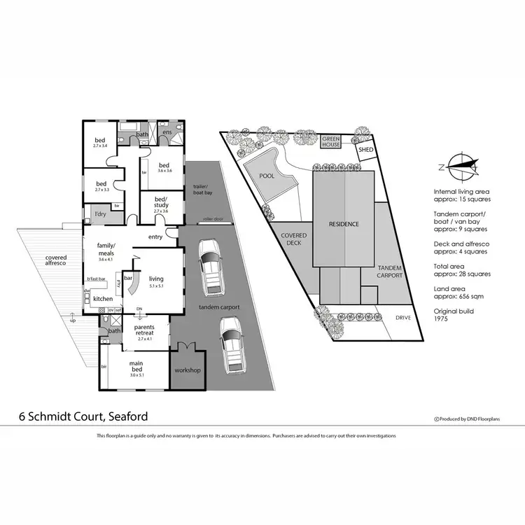 Floorplan of Homely house listing, 6 Schmidt Court, Seaford VIC 3198