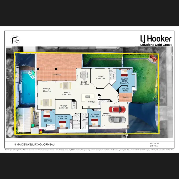 Floorplan of Homely house listing, 8 Maidenwell Road, Ormeau QLD 4208