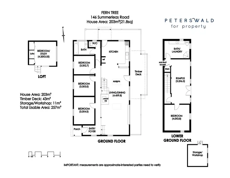 Floorplan of Homely house listing, 146 Summerleas Road, Fern Tree TAS 7054