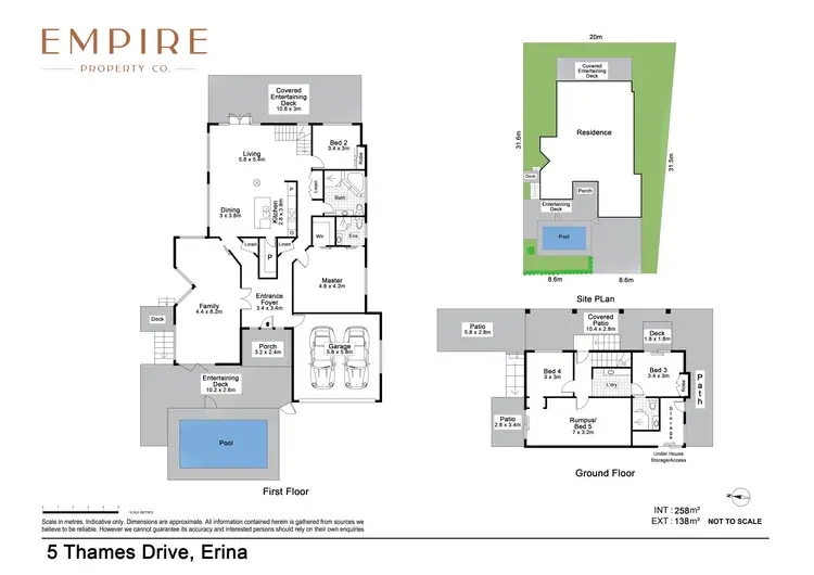 Floorplan of Homely house listing, 5 Thames Drive, Erina NSW 2250