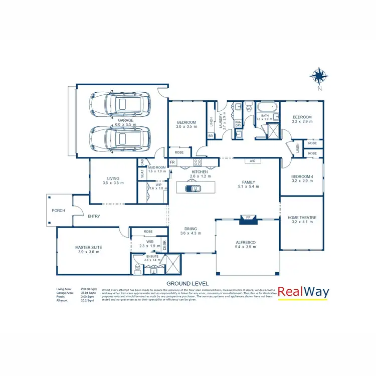 Floorplan of Homely house listing, 107 Cronin Road, Highfields QLD 4352