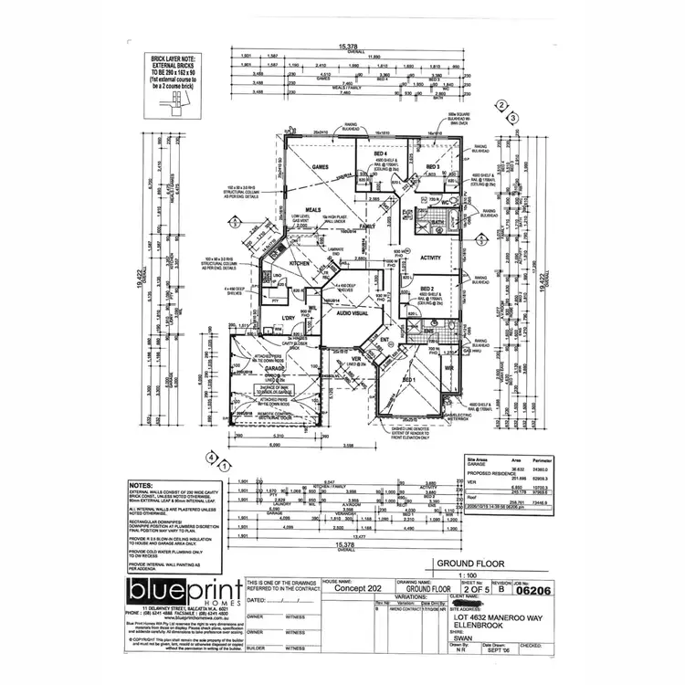 Floorplan of Homely house listing, 19 Maneroo Way, Ellenbrook WA 6069
