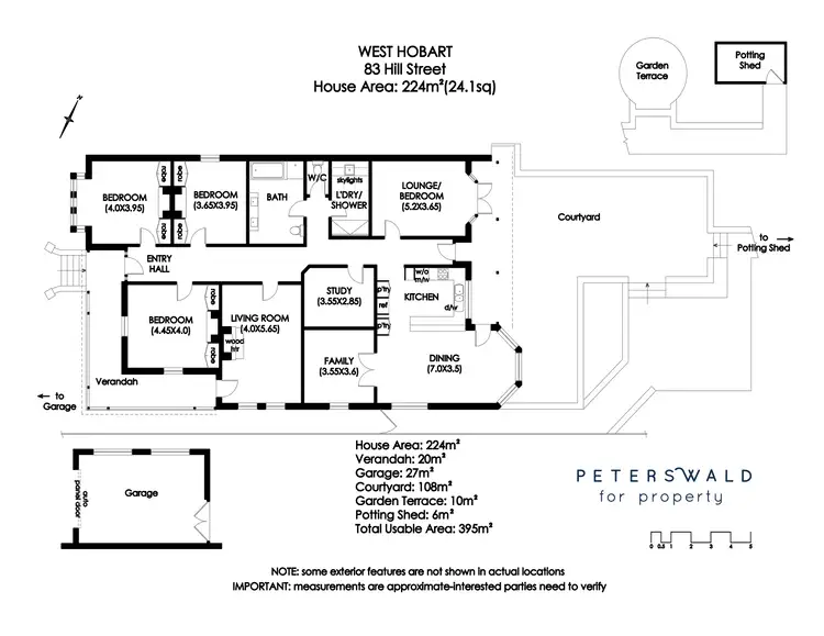 Floorplan of Homely house listing, 83 Hill Street, West Hobart TAS 7000