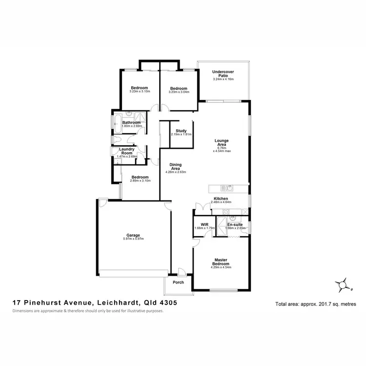 Floorplan of Homely house listing, 17 Pinehurst Avenue, Leichhardt QLD 4305
