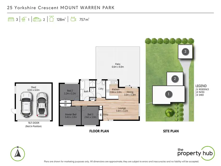 Floorplan of Homely house listing, 25 Yorkshire Crescent, Mount Warren Park QLD 4207