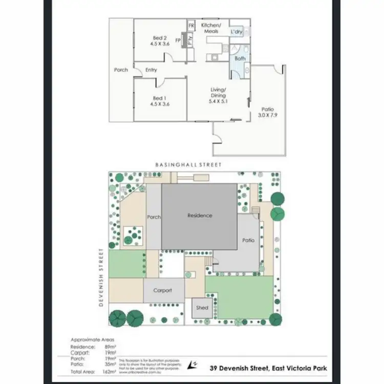 Floorplan of Homely house listing, 39 Devenish Street, East Victoria Park WA 6101