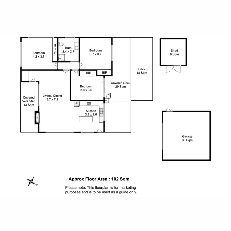 Floorplan of Homely house listing, 376 Back River Road, Magra TAS 7140