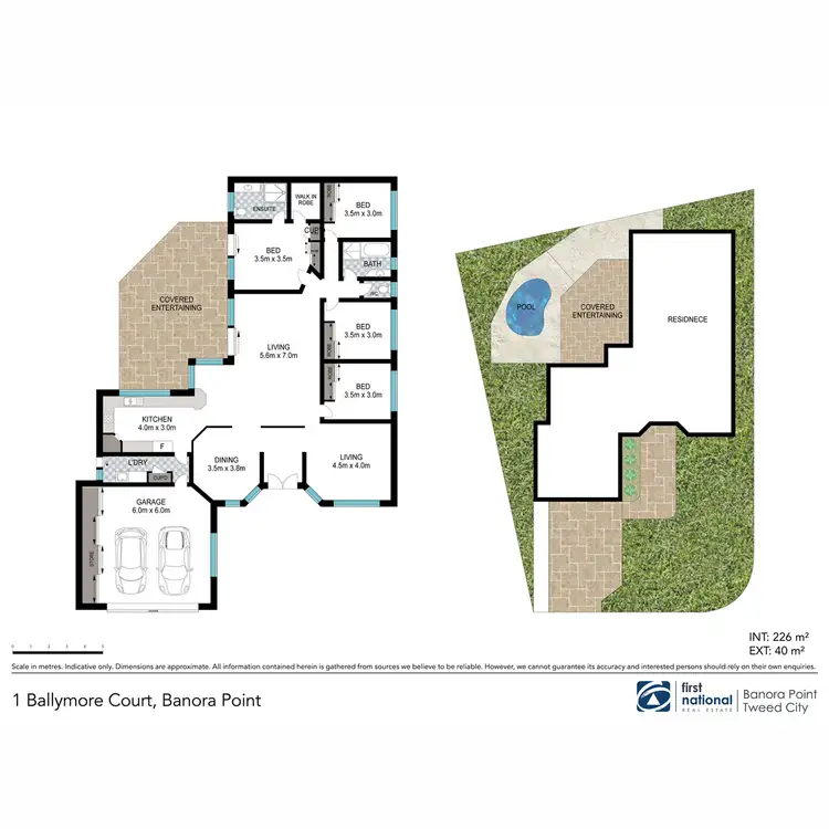 Floorplan of Homely house listing, 1 Ballymore Court, Banora Point NSW 2486