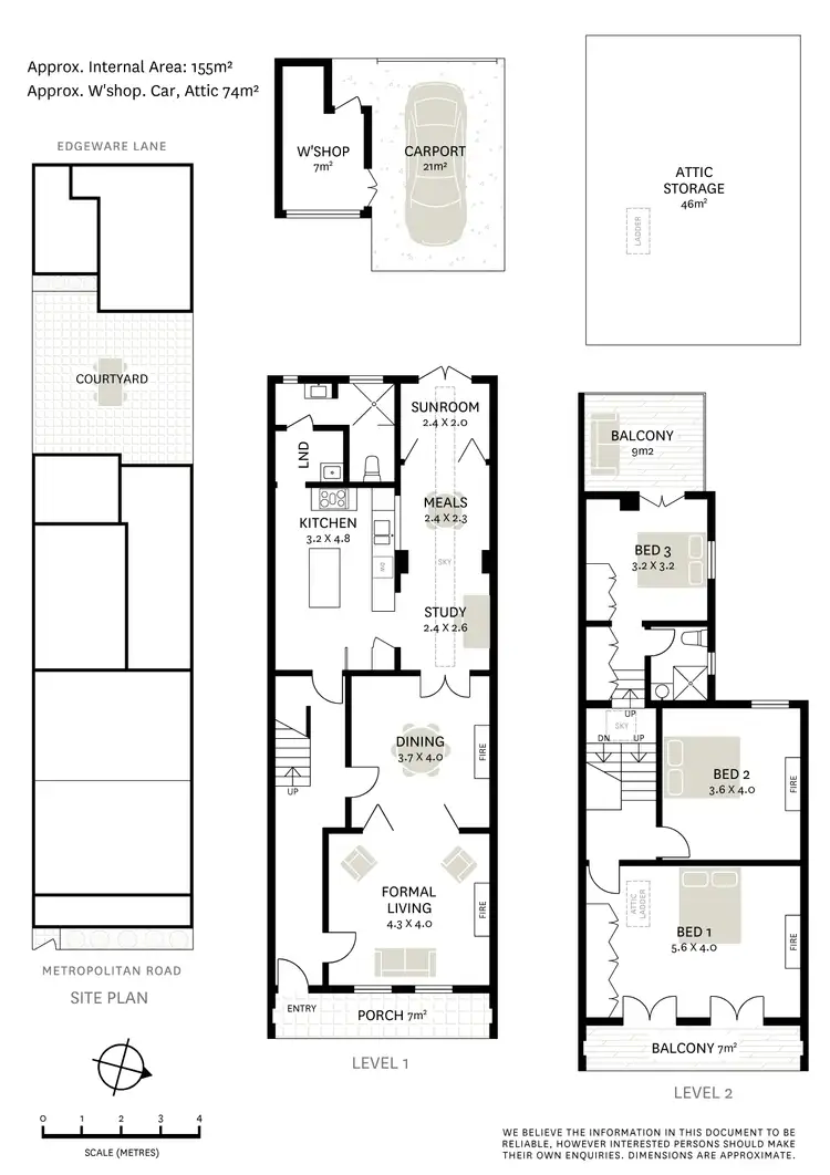 Floorplan of Homely house listing, 55 Metropolitan Road, Enmore NSW 2042