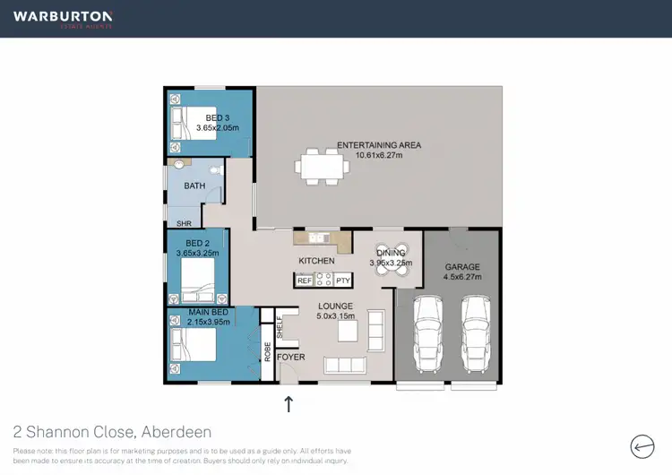 Floorplan of Homely house listing, 2 Shannon Close, Aberdeen NSW 2336