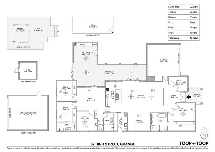 Floorplan of Homely house listing, 67 High Street, Grange SA 5022