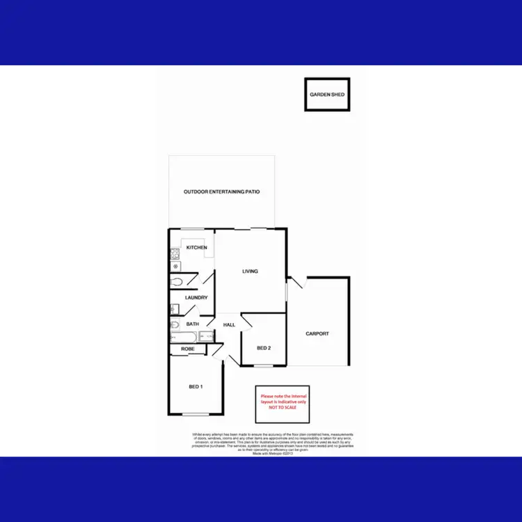 Floorplan of Homely villa listing, 31 Begonia Close, Ferndale WA 6148