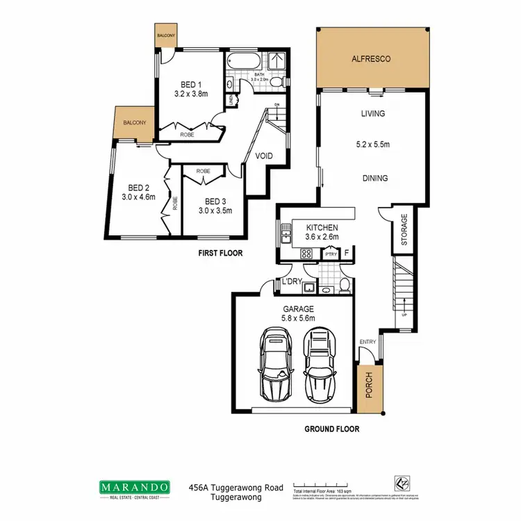 Floorplan of Homely house listing, 456A Tuggerawong Road, Tuggerawong NSW 2259