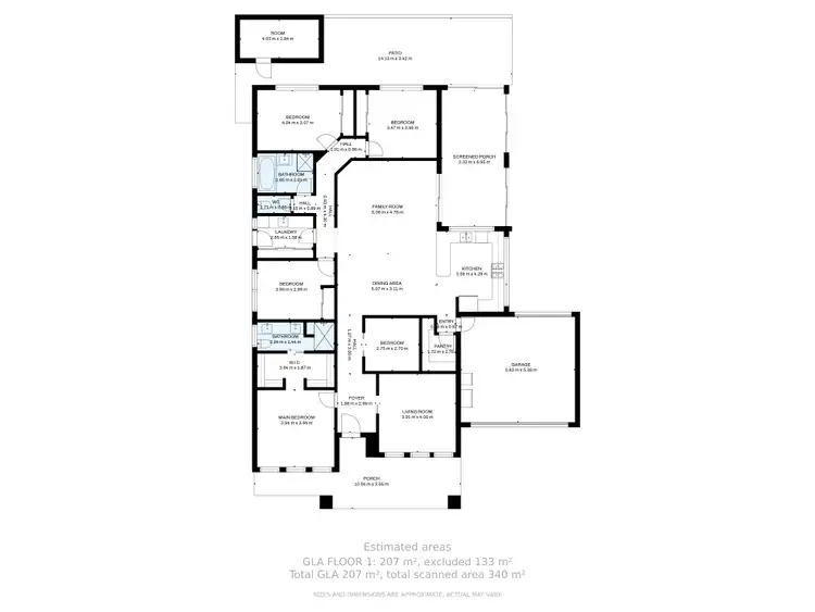 Floorplan of Homely house listing, 39 Gratwick View, Wodonga VIC 3690