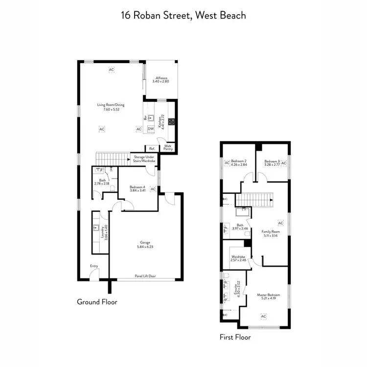 Floorplan of Homely house listing, 16 Roban Street, West Beach SA 5024